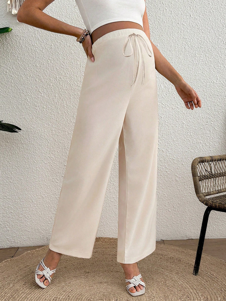 Pantaloni SHEIN, crem
