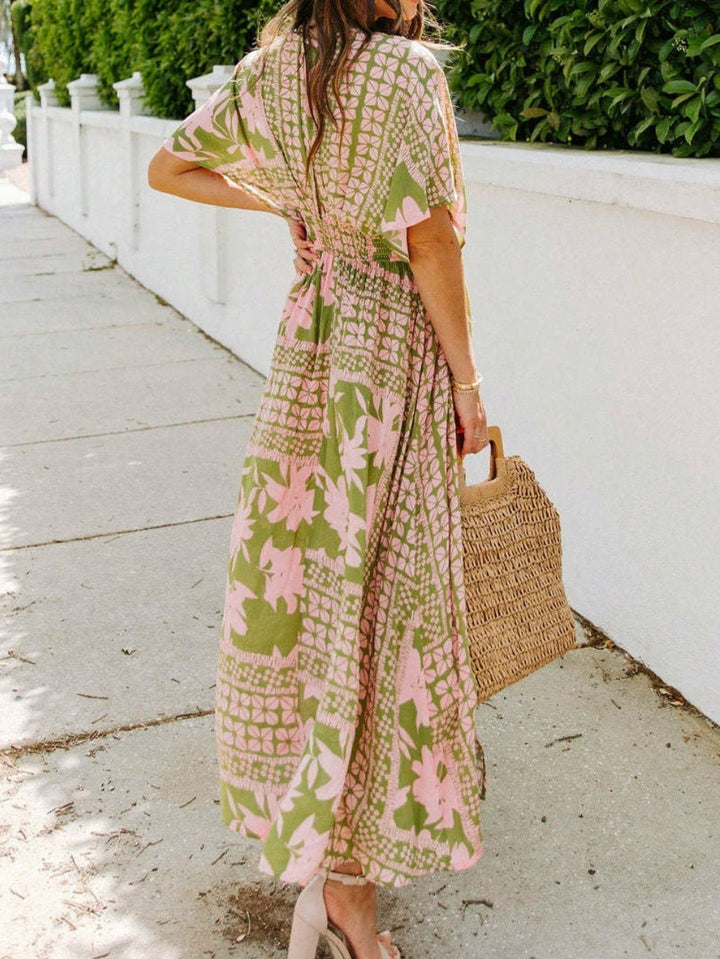 Rochie maxi SHEIN, mix culori