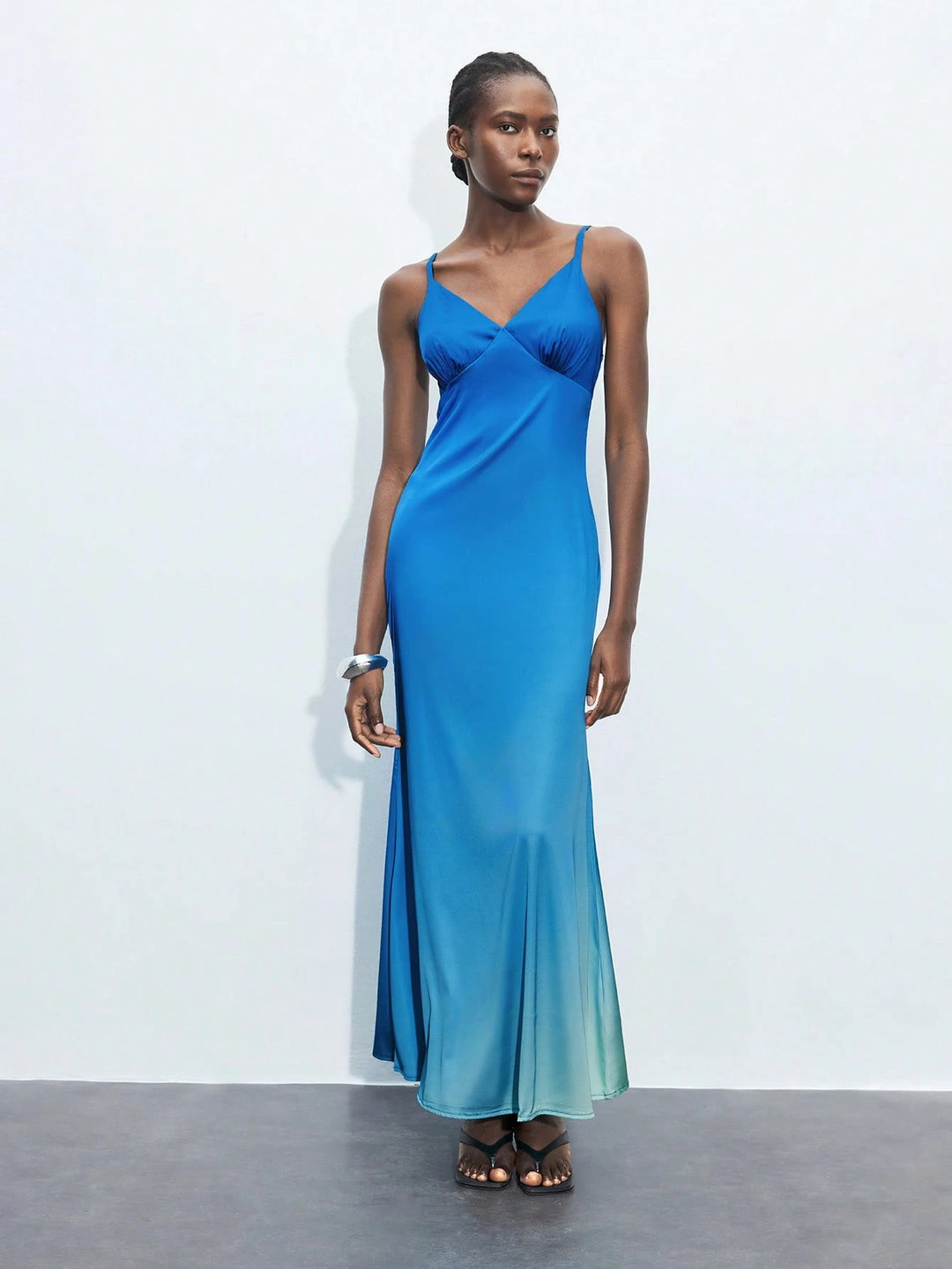 SHEIN Maxi ruha, kék