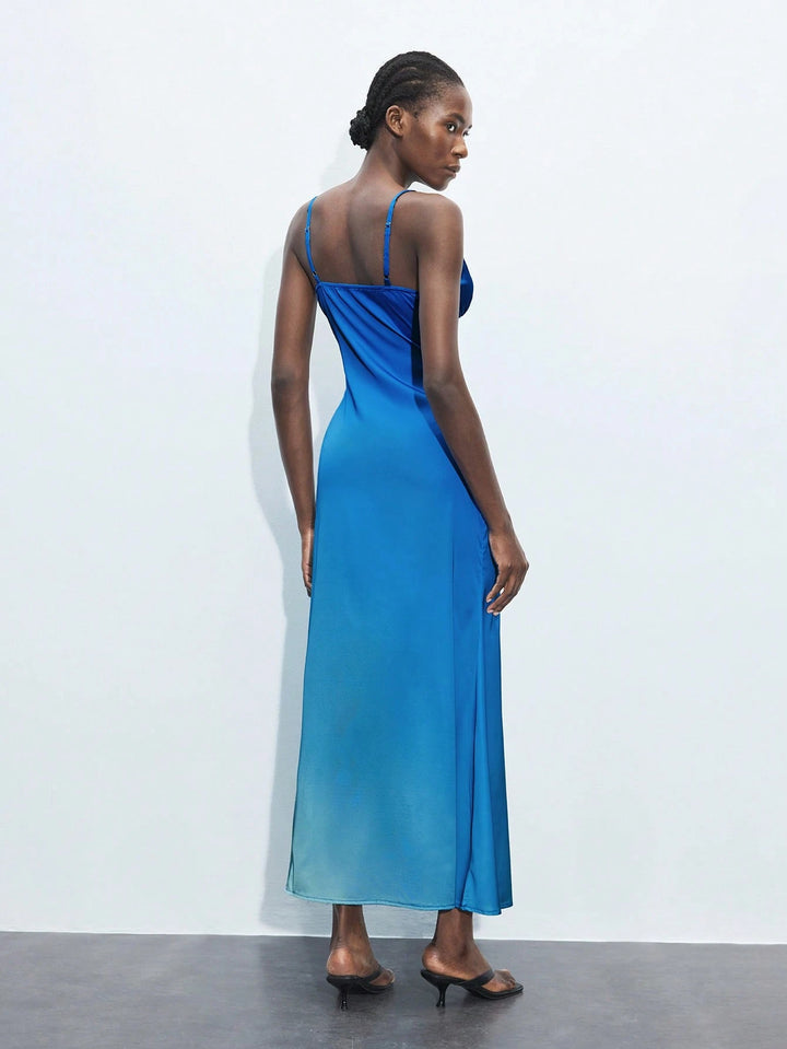 SHEIN Maxi ruha, kék
