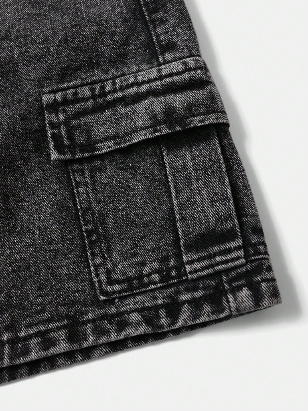 Pantaloni scurți SHEIN, negru