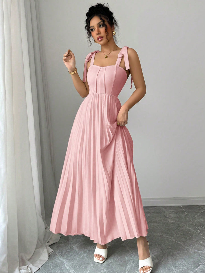 SHEIN maxi ruha, rózsaszín