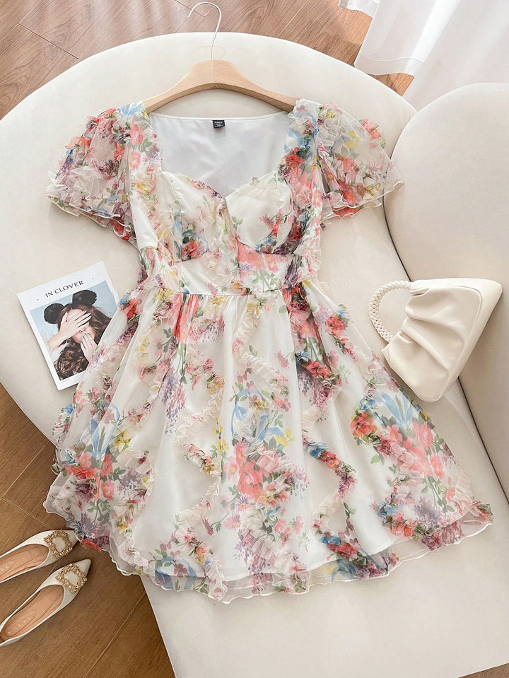Rochie mini SHEIN, mix culori