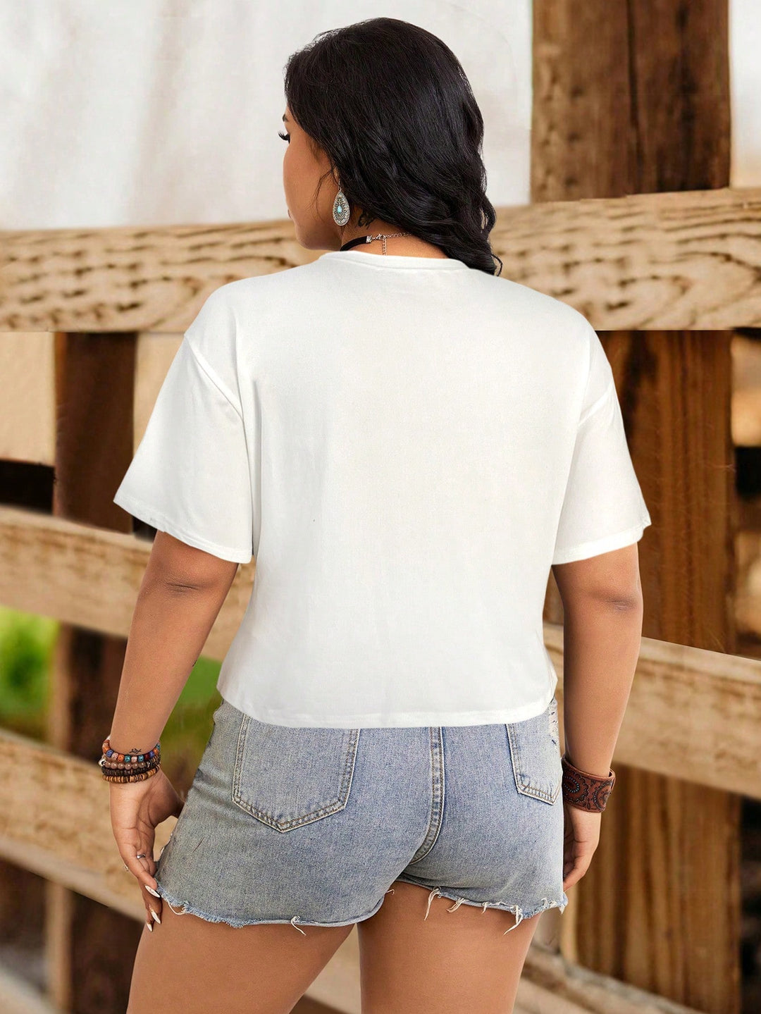 Tricou SHEIN, alb