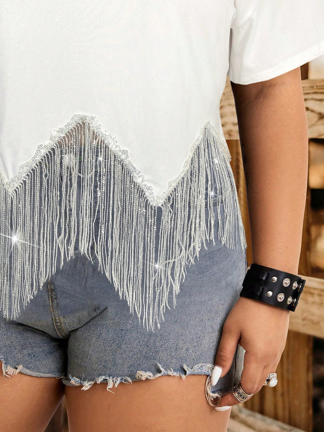 Tricou SHEIN, alb