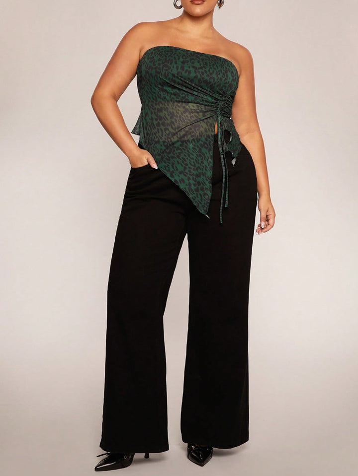 Top SHEIN, verde