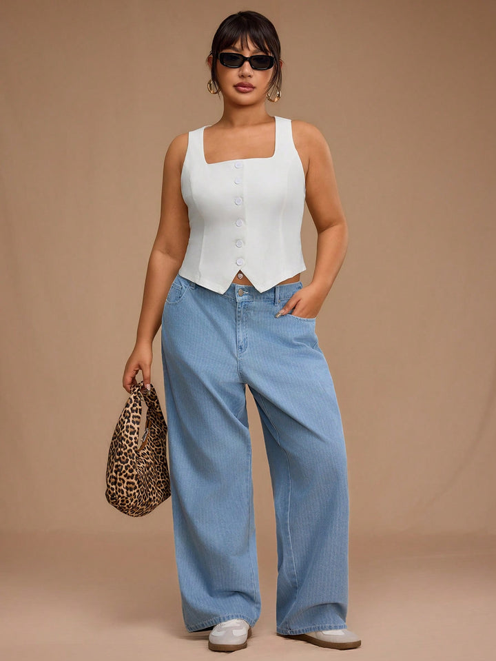 Top SHEIN, crem