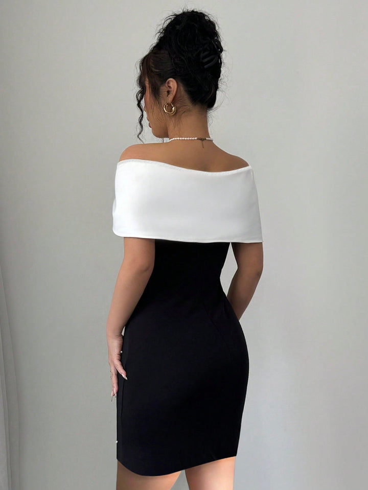 Rochie mini SHEIN, negru