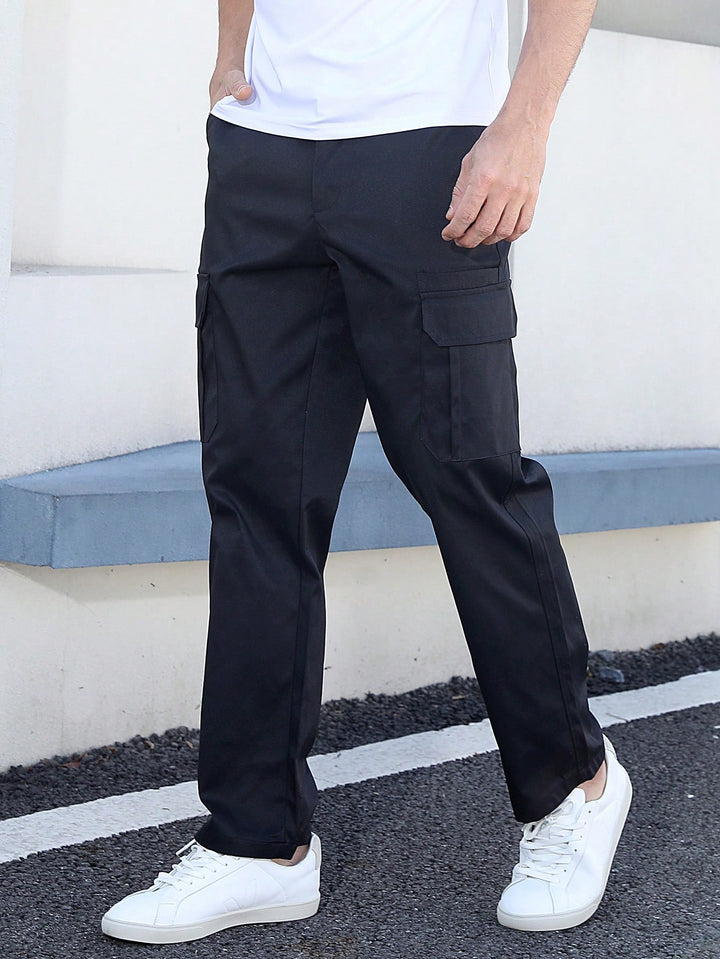 Pantalon SHEIN, negru