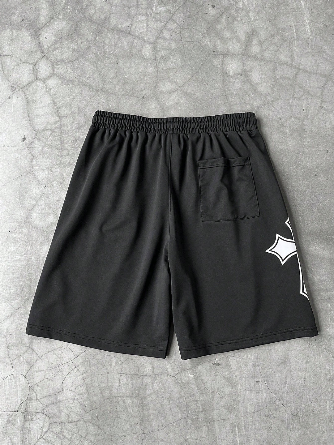 Pantaloni scurți SHEIN, negru