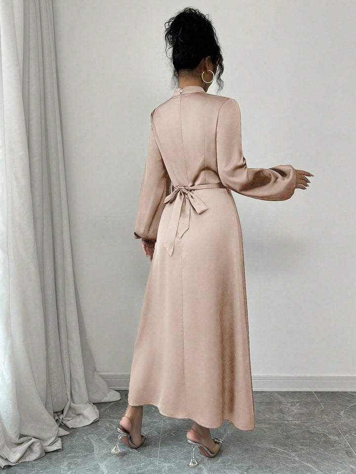 Rochie maxi SHEIN, kaki