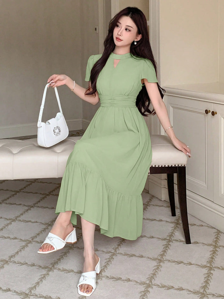 Rochie midi SHEIN, turcoaz