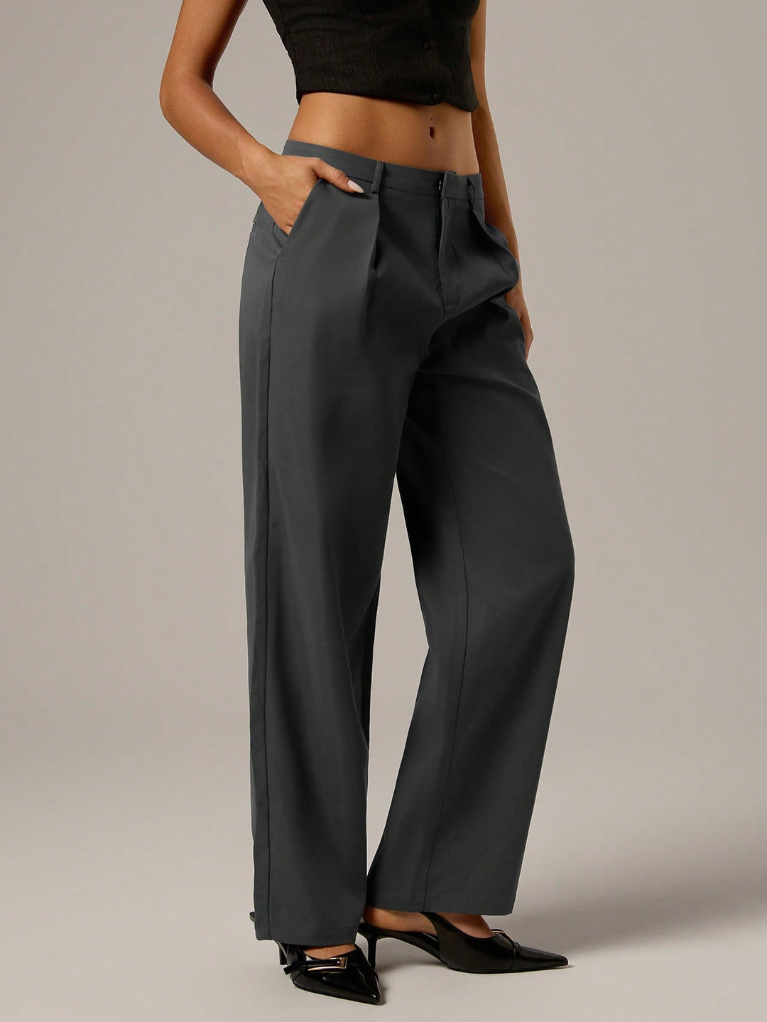 Pantalon SHEIN, gri
