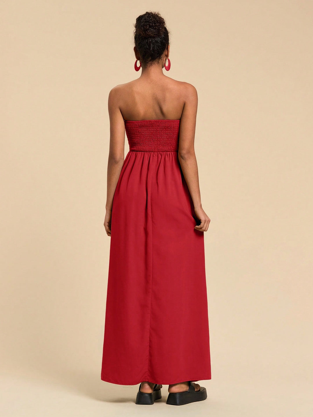 Rochie maxi SHEIN, roșu