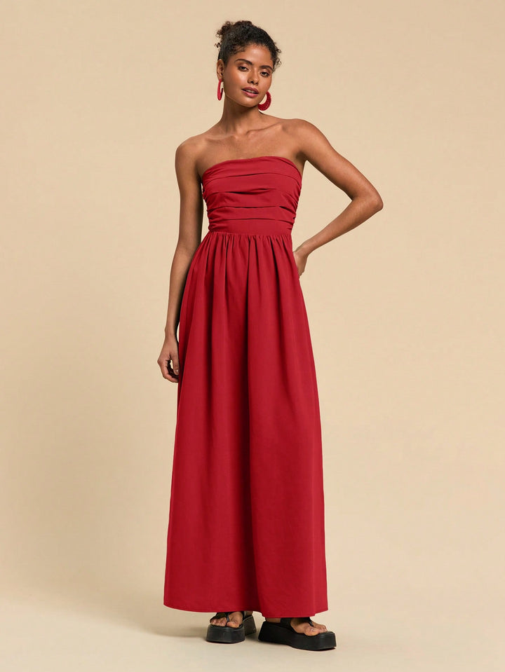 Rochie maxi SHEIN, roșu
