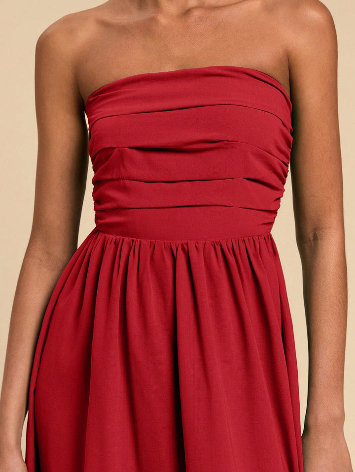 Rochie maxi SHEIN, roșu