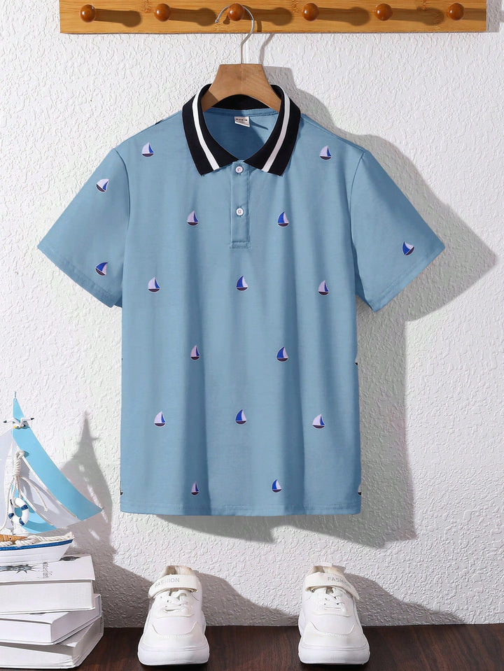 Tricou SHEIN, albastru