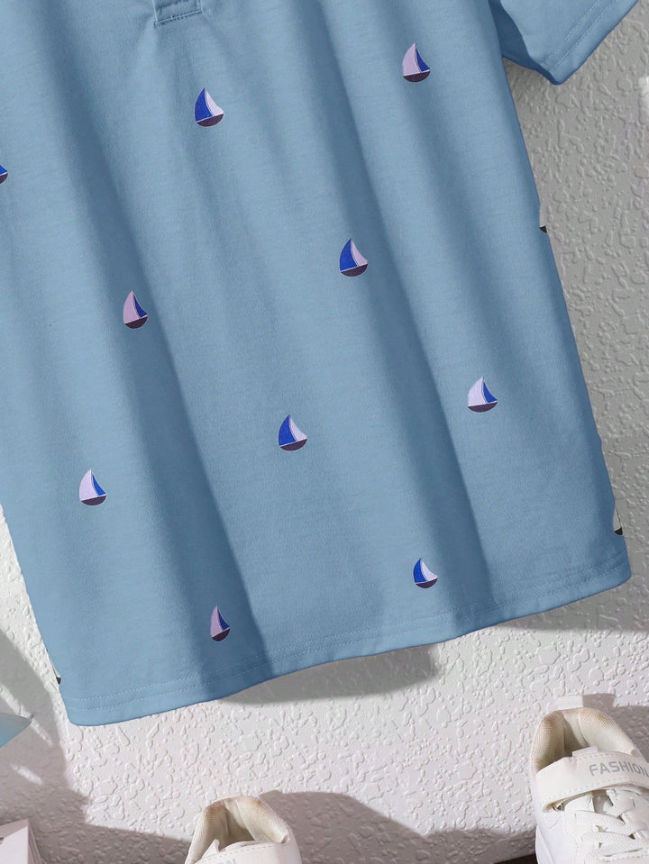 Tricou SHEIN, albastru