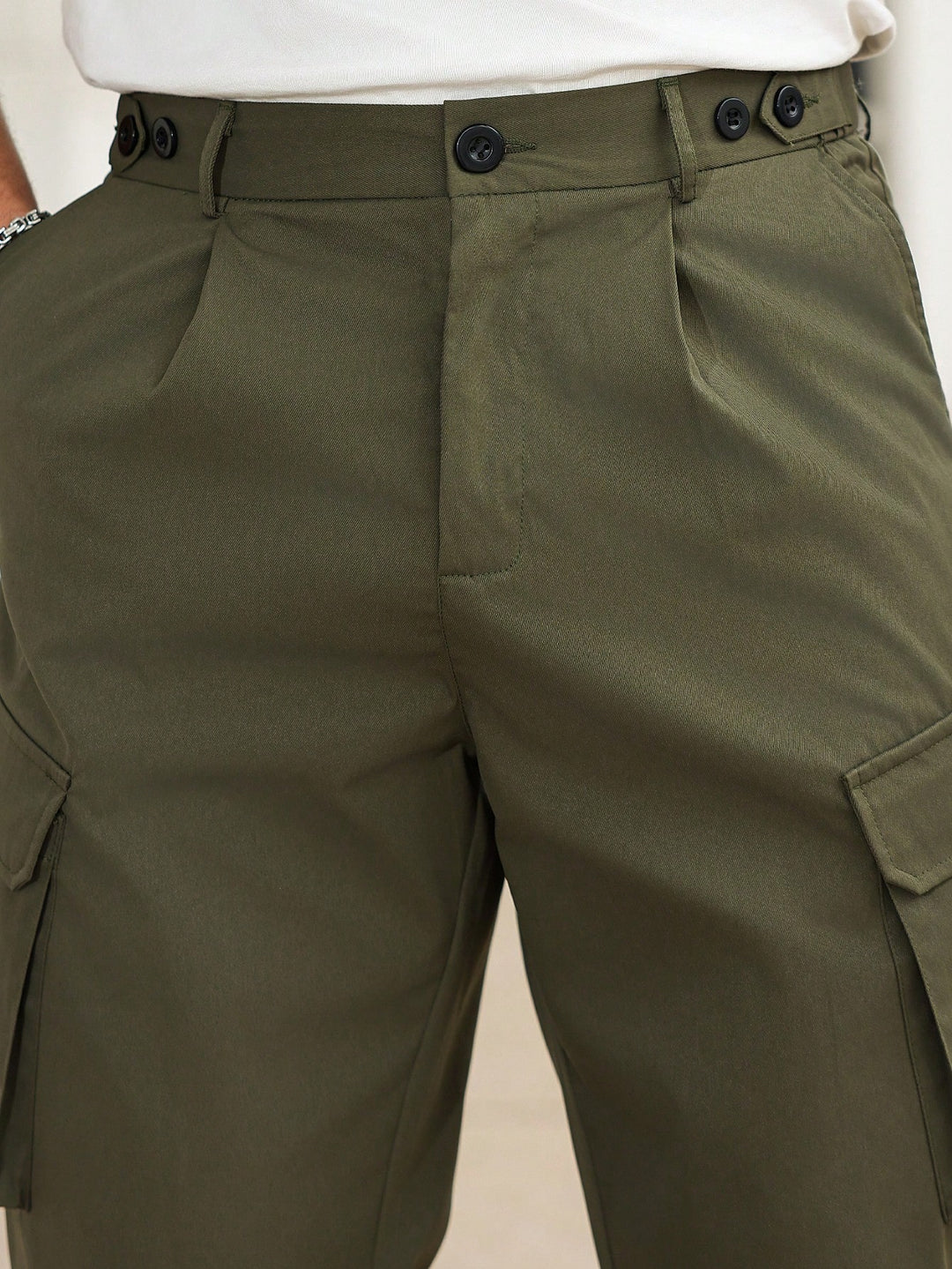 Pantalon SHEIN, kaki