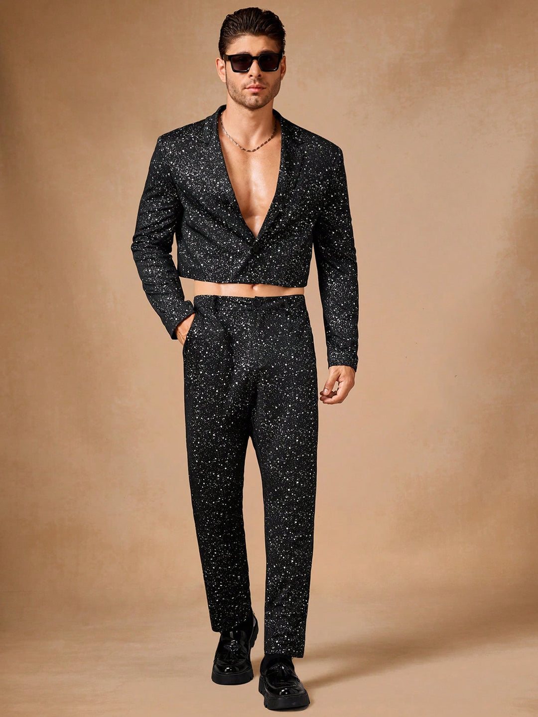 Costum SHEIN, negru