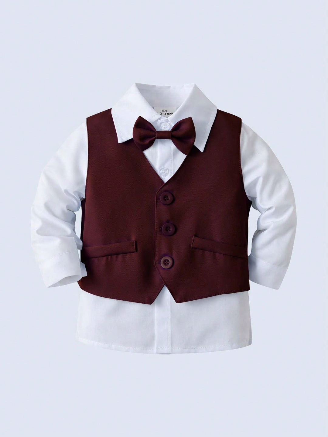 Costum SHEIN, vișiniu