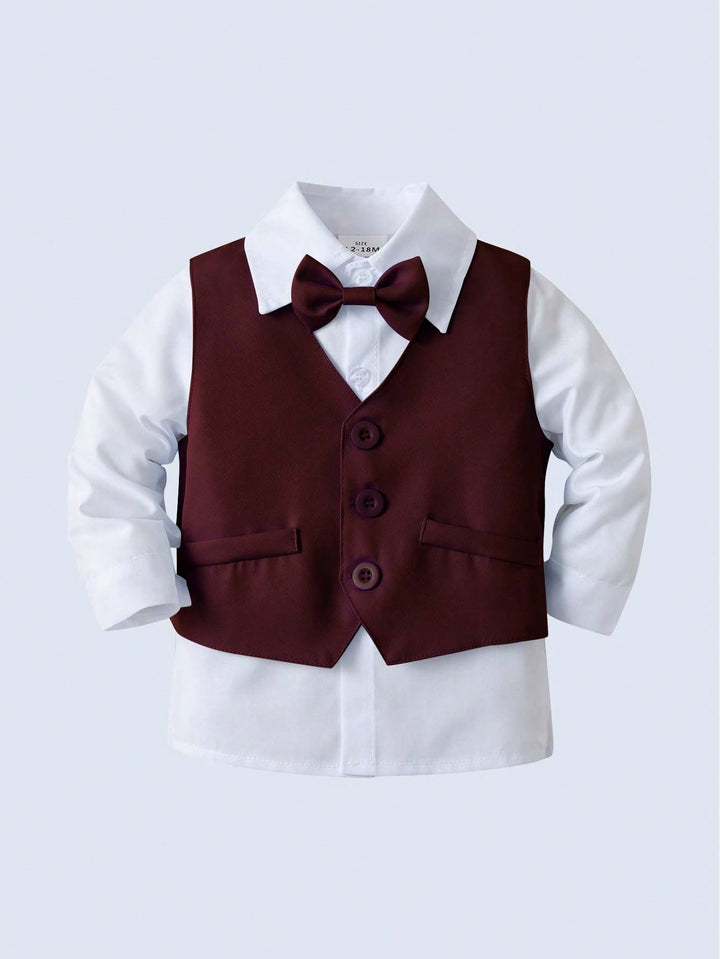 Costum SHEIN, vișiniu