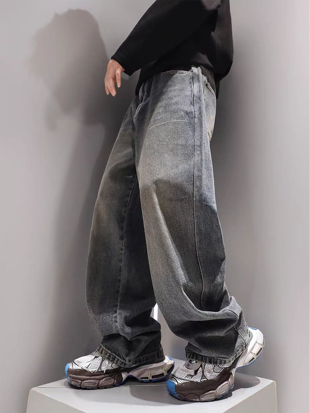 Jeans SHEIN, albastru