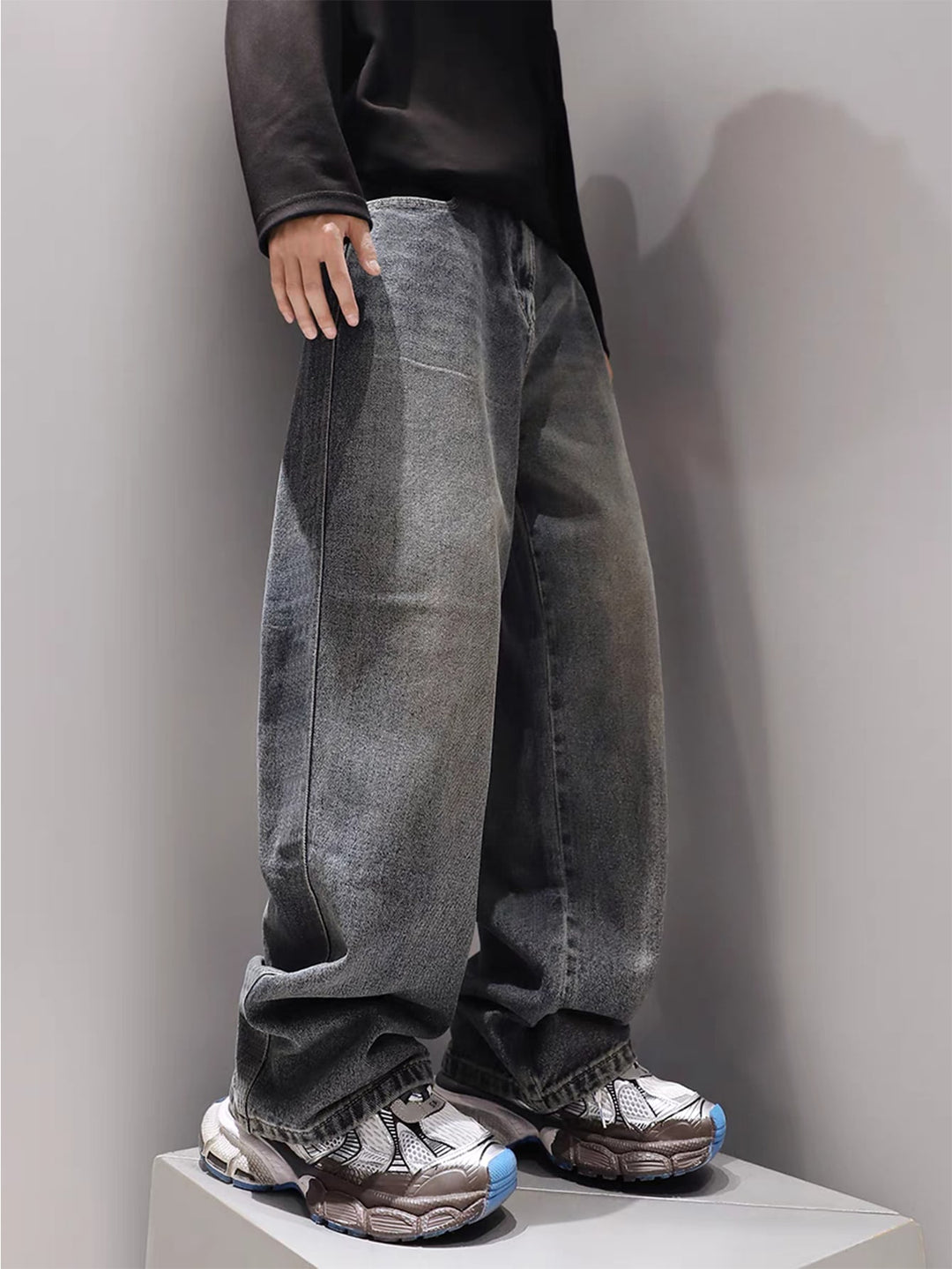 Jeans SHEIN, albastru