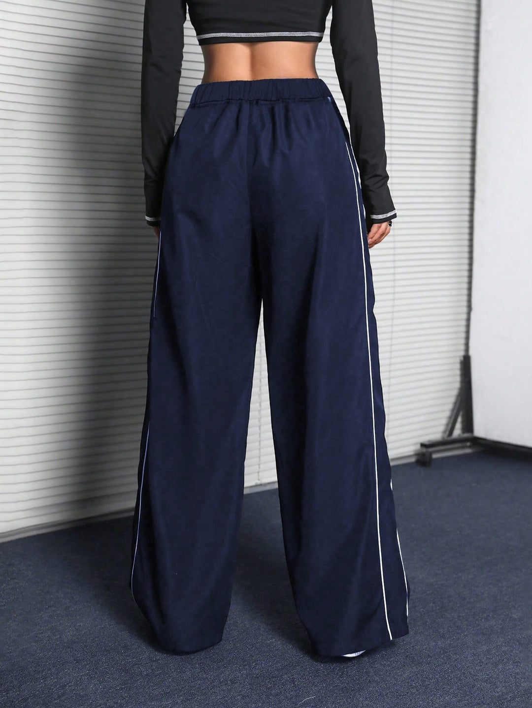 Pantaloni SHEIN, albastru