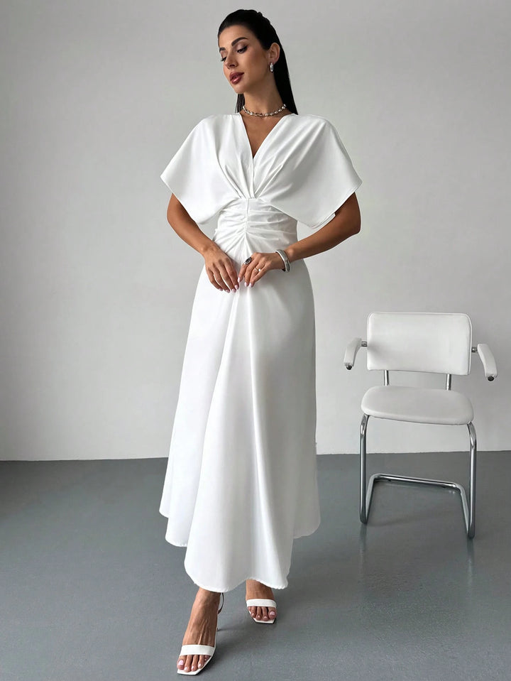 Rochie maxi SHEIN, alb