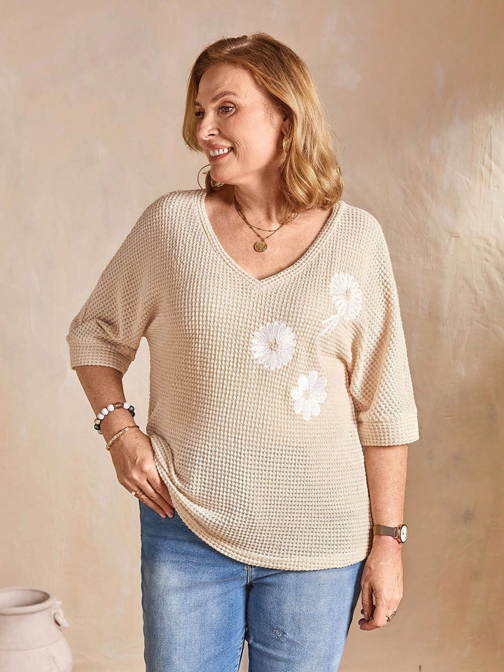 Tricou SHEIN, kaki