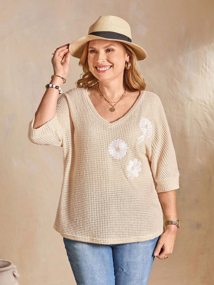 Tricou SHEIN, kaki