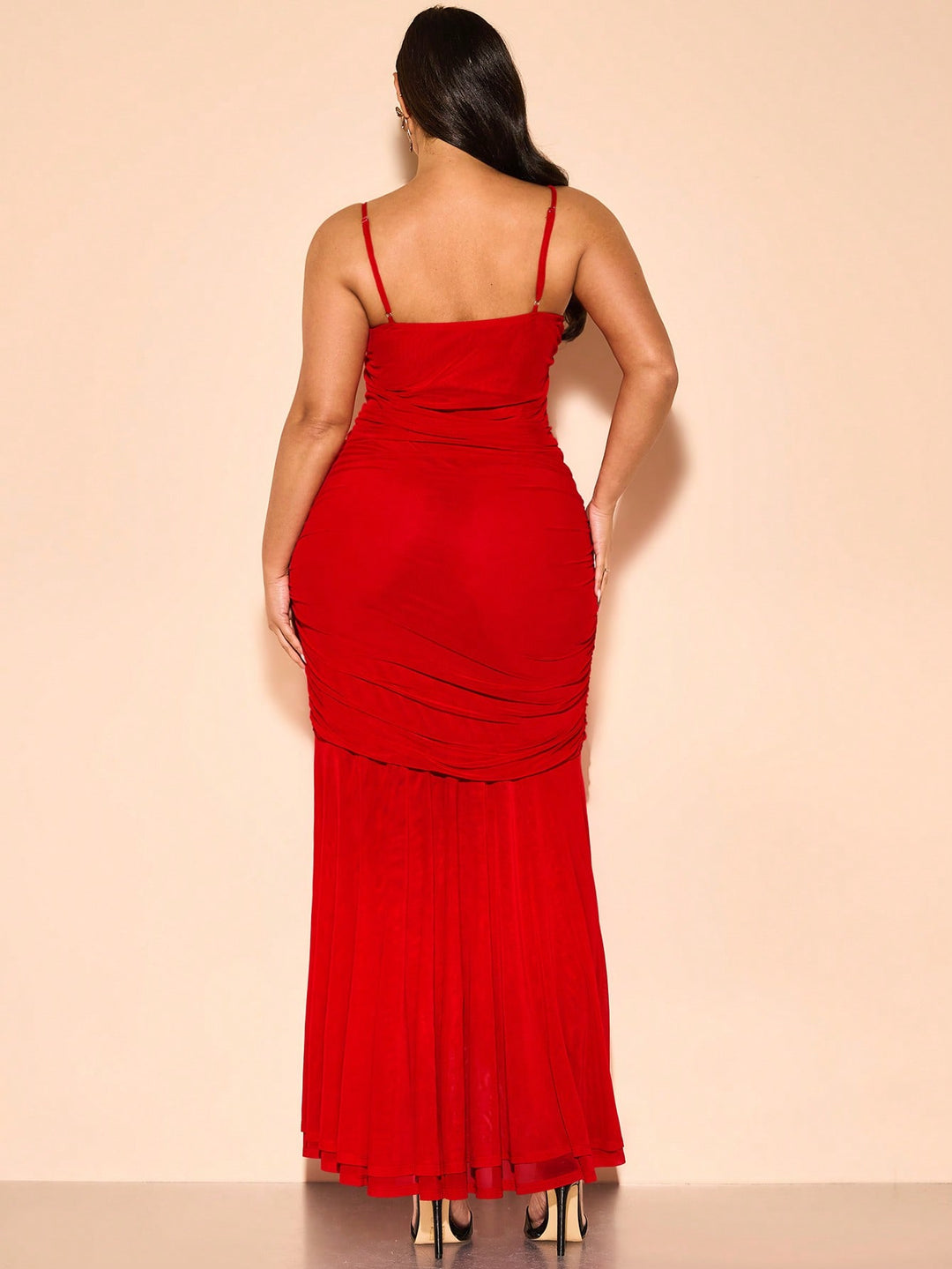 Rochie maxi SHEIN, roșu
