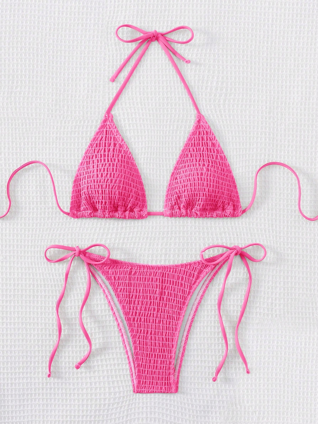 Set bikini SHEIN, roz