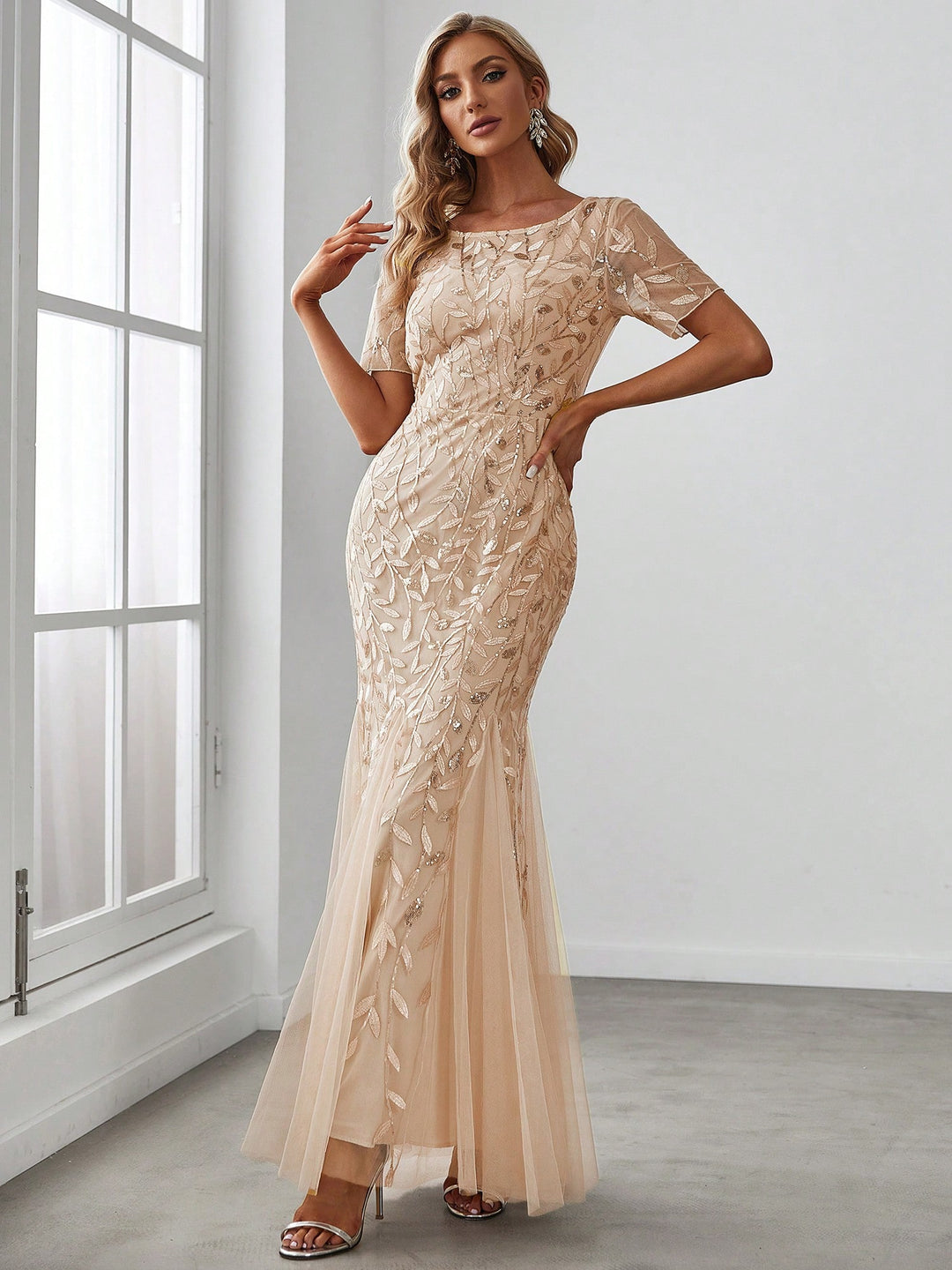 Rochie SHEIN, auriu