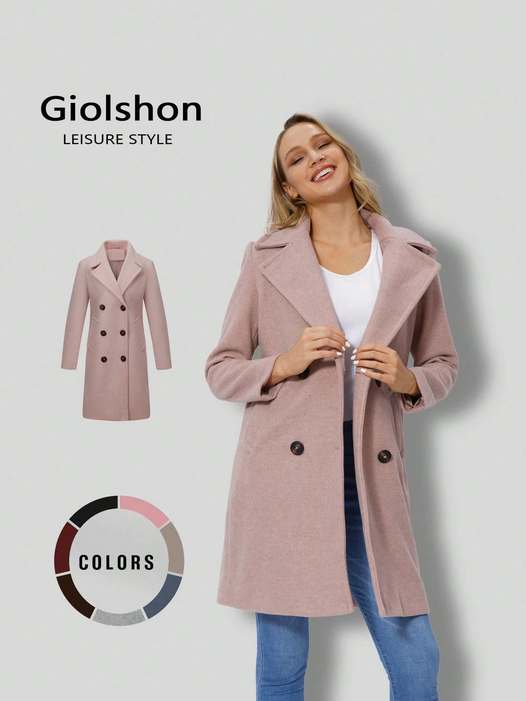 Palton SHEIN, roz