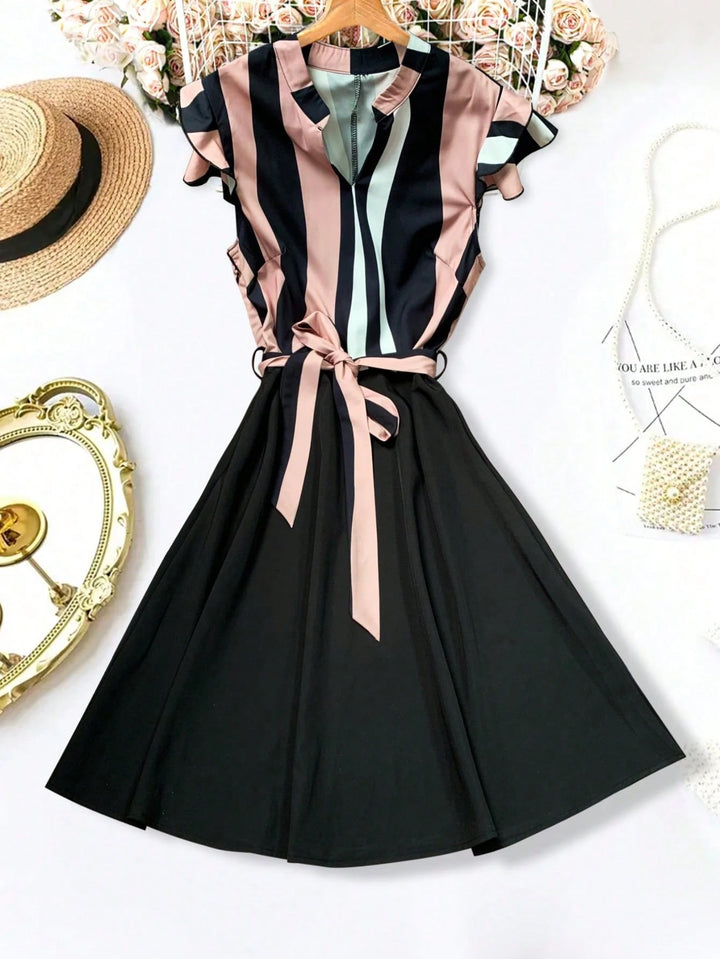 Rochie midi SHEIN, mix culori