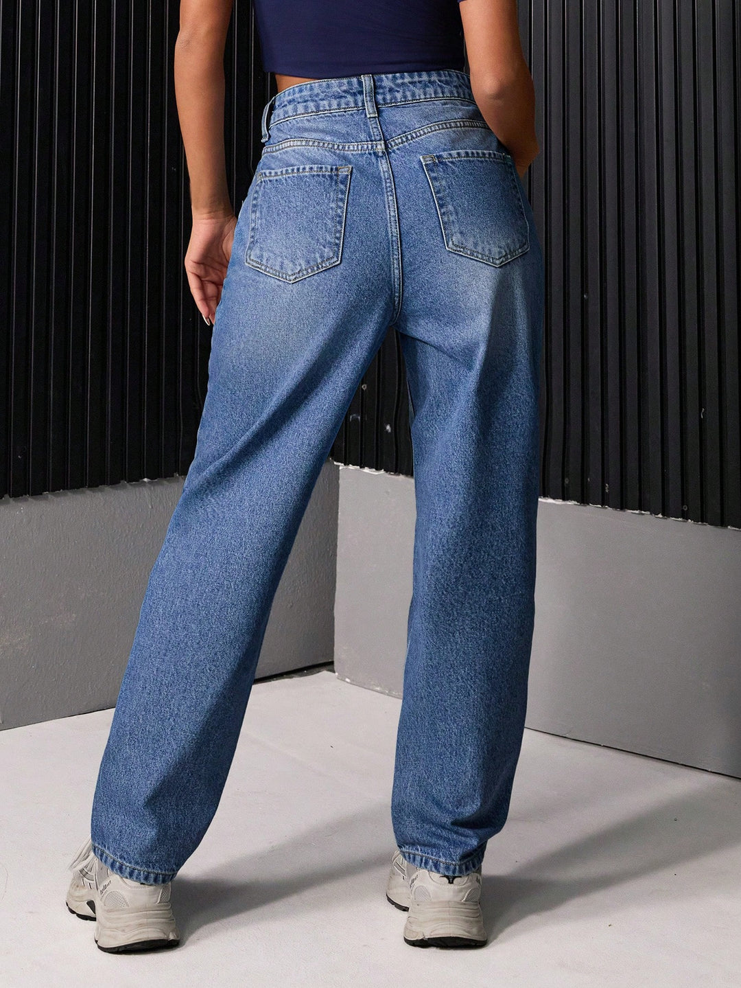 Jeans SHEIN, albastru