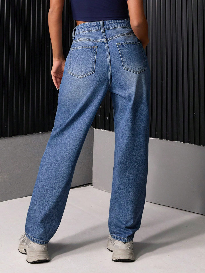 Jeans SHEIN, albastru