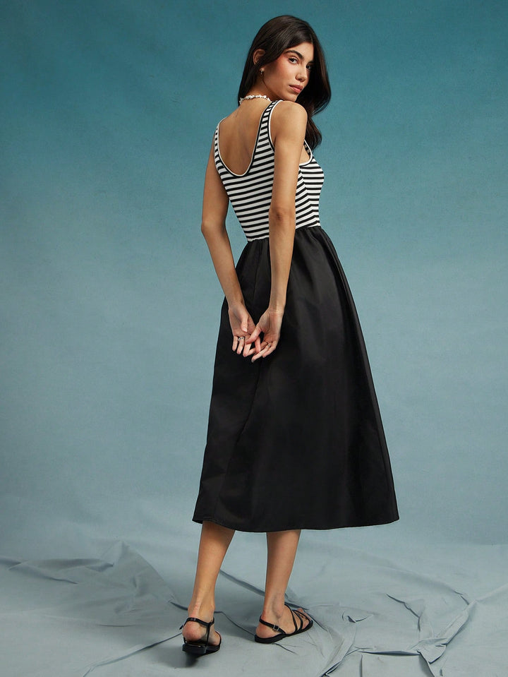 Rochie midi SHEIN, negru