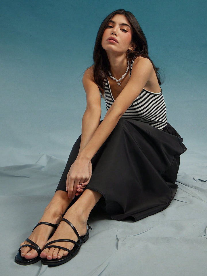 Rochie midi SHEIN, negru