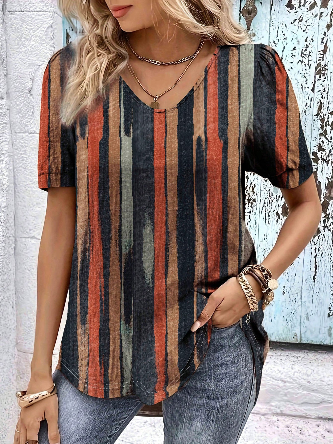 Tricou SHEIN, mix culori