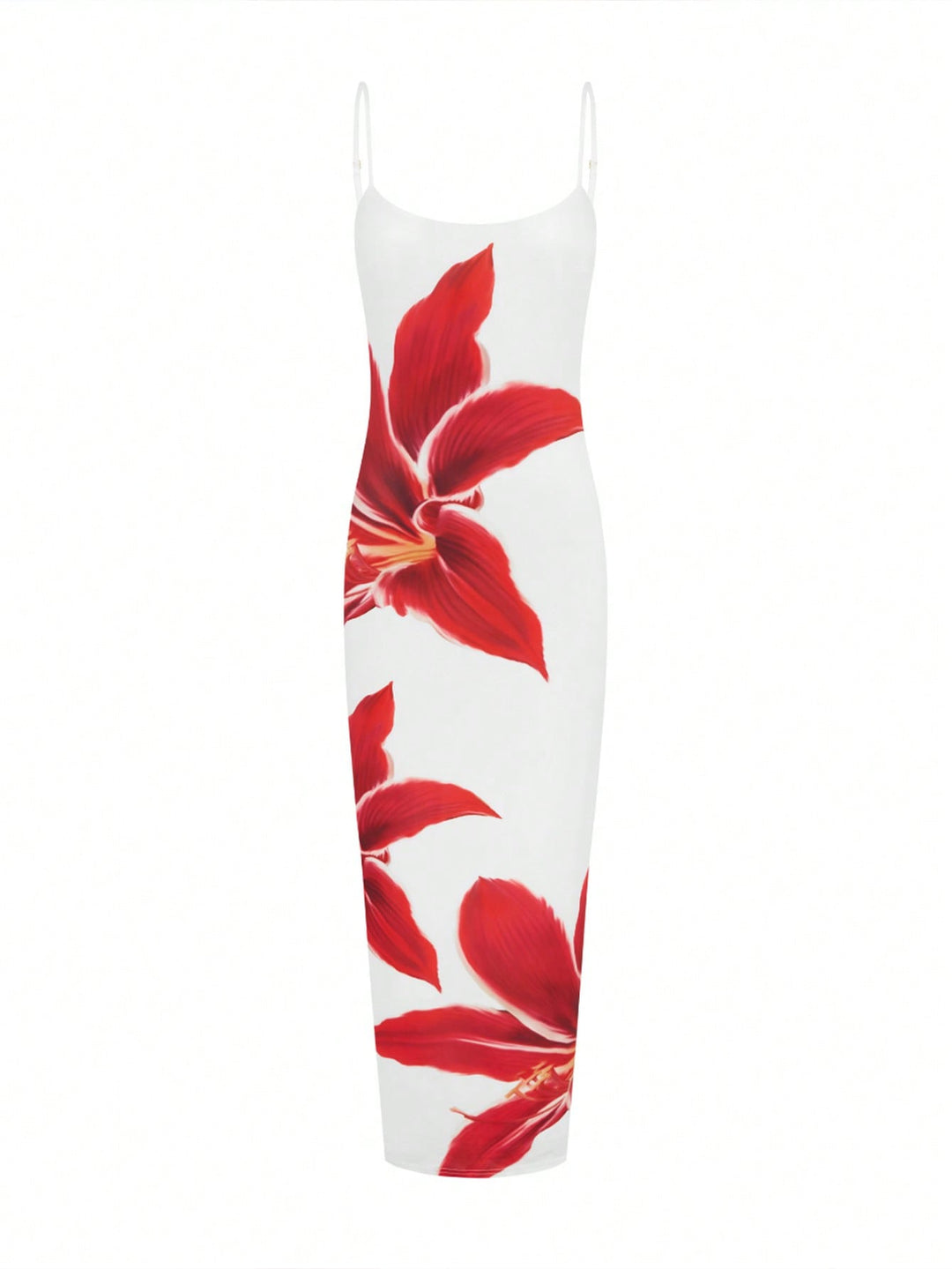 Rochie maxi SHEIN, alb