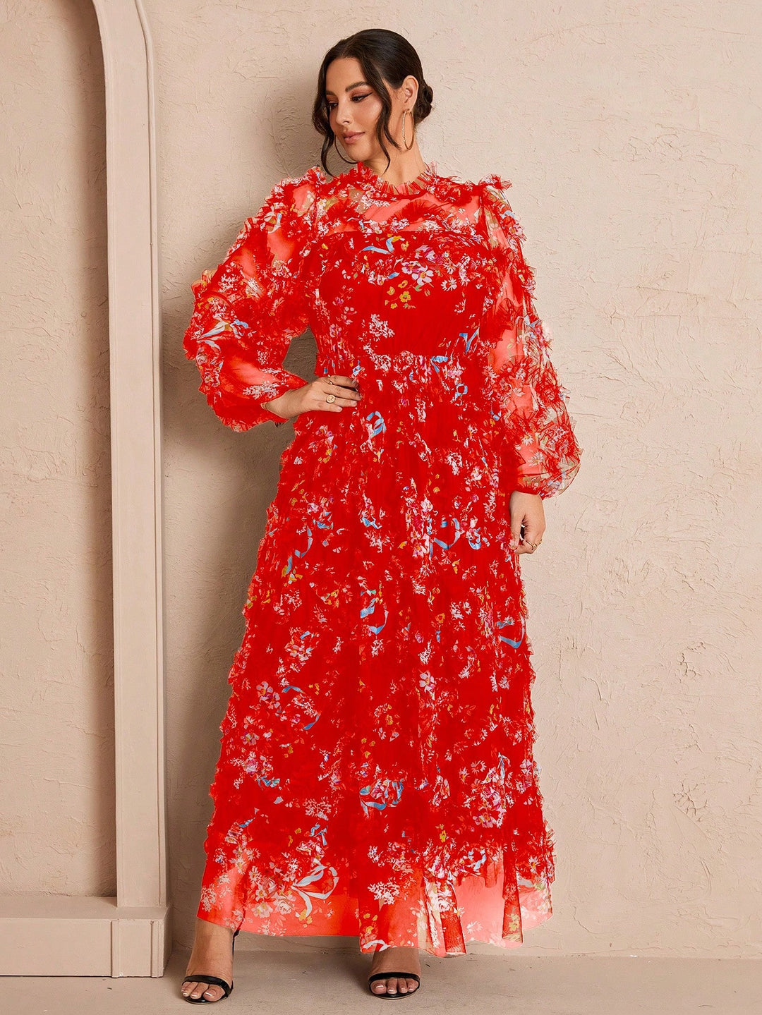 Rochie SHEIN, mix culori
