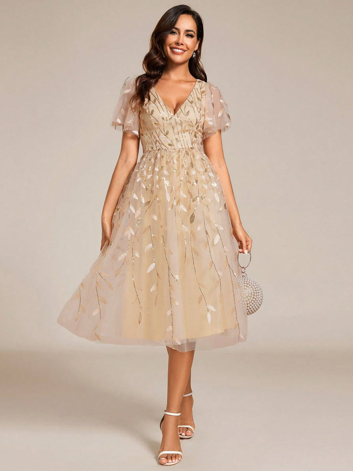 Rochie SHEIN, auriu