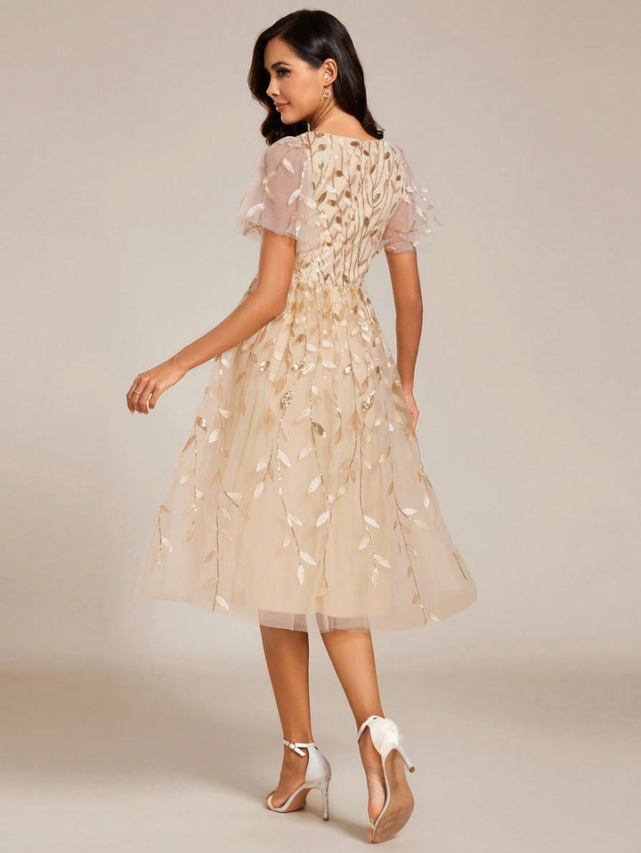Rochie SHEIN, auriu