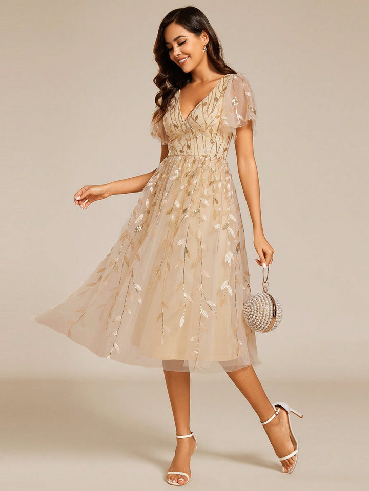 Rochie SHEIN, auriu