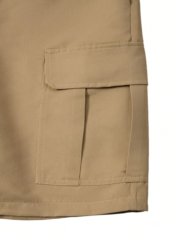 Pantaloni scurți SHEIN, bej
