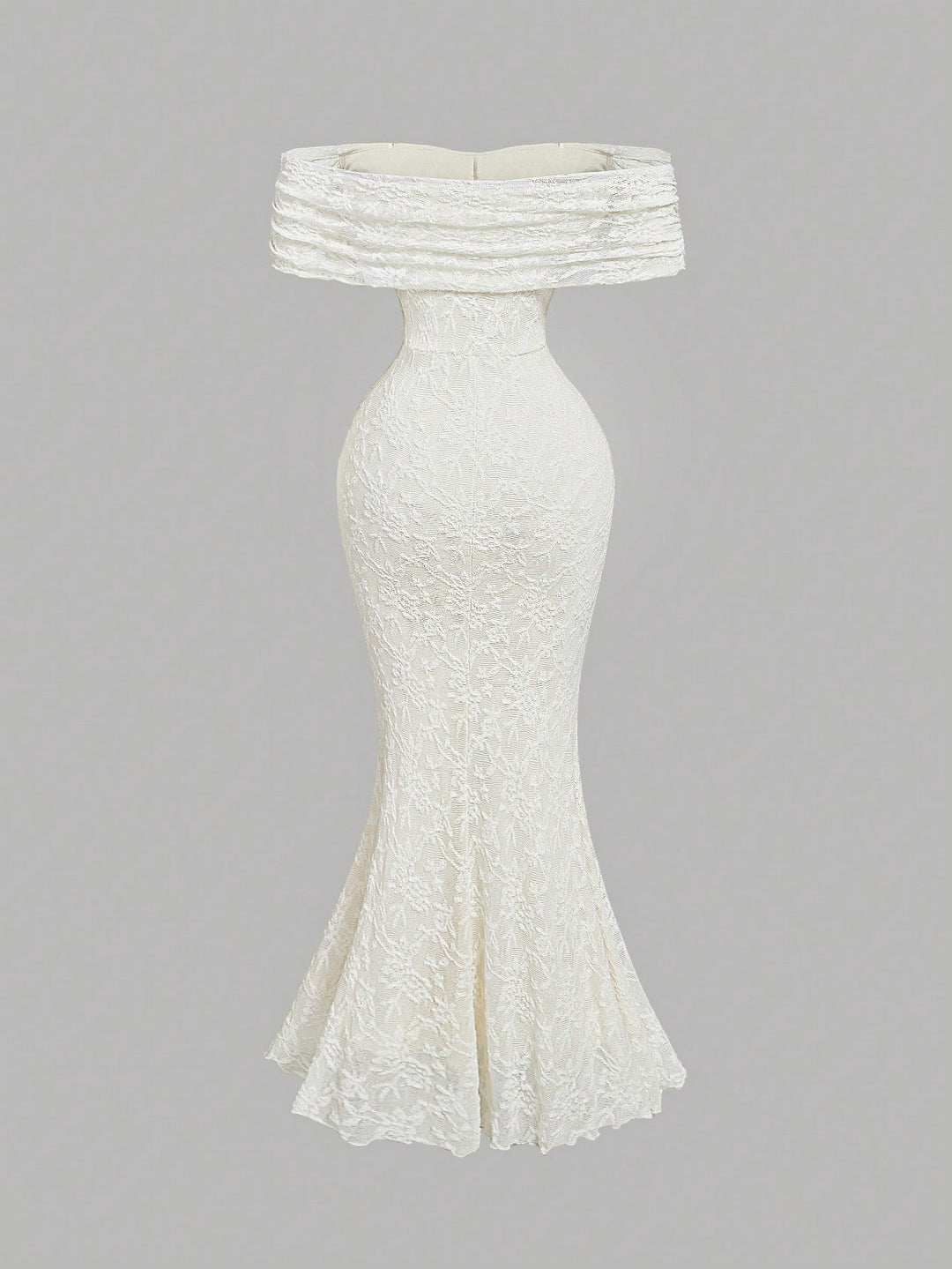 Rochie maxi SHEIN, crem