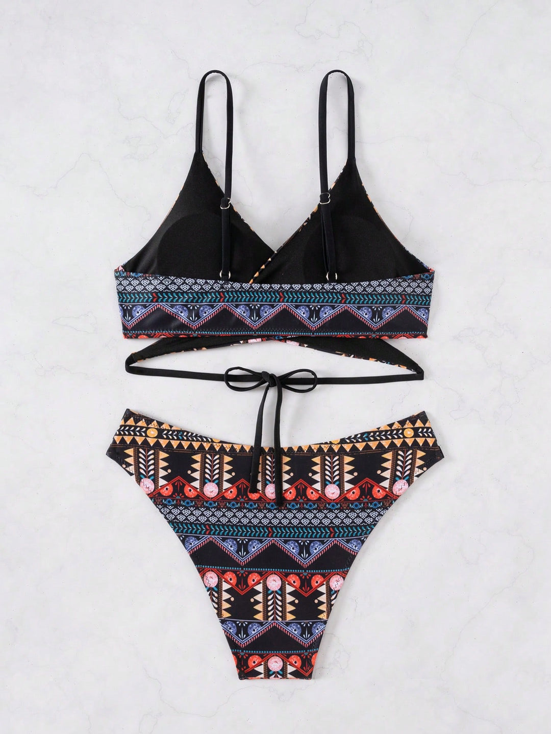 Costum de baie SHEIN, mix culori